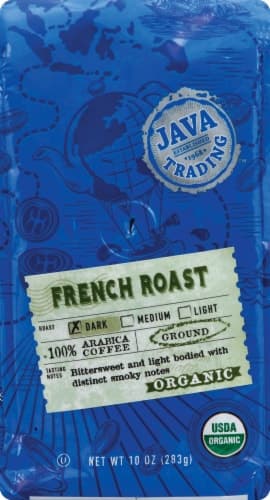 Java Trading Organic French Roast Dark Ground Coffee