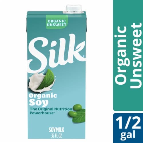 Silk Shelf-Stable Organic Unsweetened Soy Milk