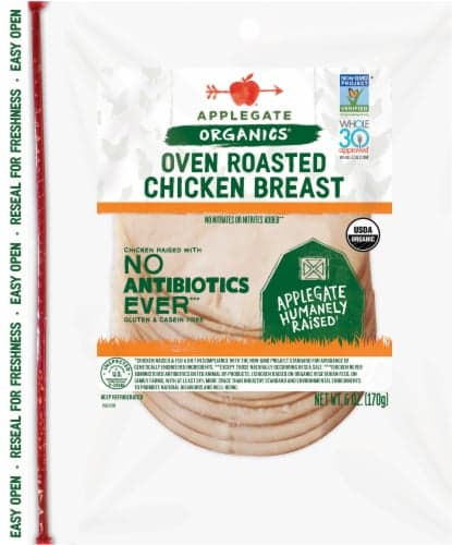 Applegate Organic Oven Roasted Chicken Breast