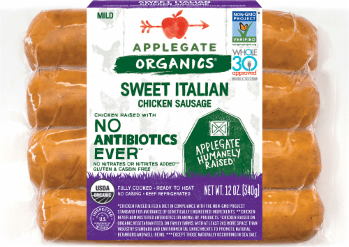 Applegate Organic Sweet Italian Chicken Sausage