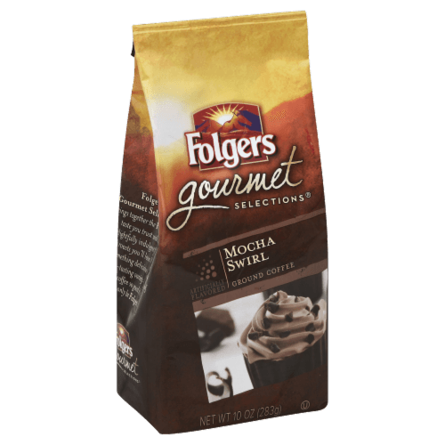 Folgers Gourmet Selections Coffee, Ground, Mocha Swirl