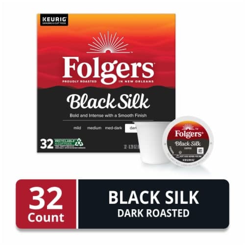 Folgers Coffee Black Silk K