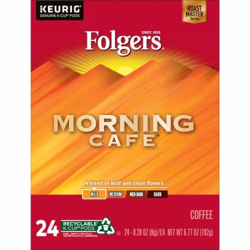Folgers Morning Cafe Mild Roast Coffee K