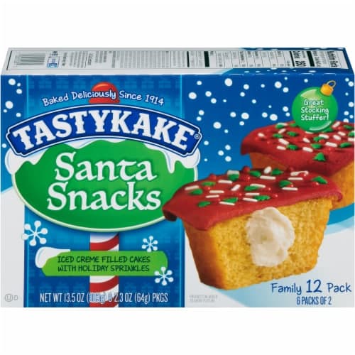Tastykake Santa Snacks 