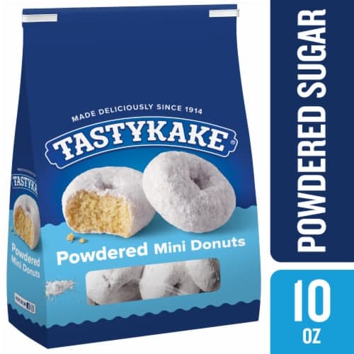 Tastykake Powdered Sugar Mini Donuts Shareable Powered Donuts Bag