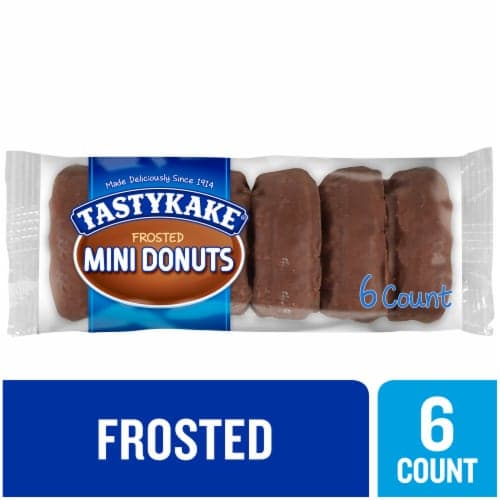 Tastykake Frosted Portable Mini Frosted Donuts