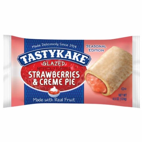 Tastykake Glazed Strawberry Cream