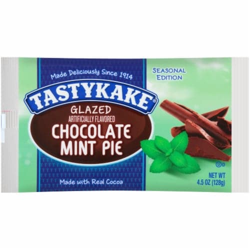 Tastykake Mint Chocolate Glazed Pie