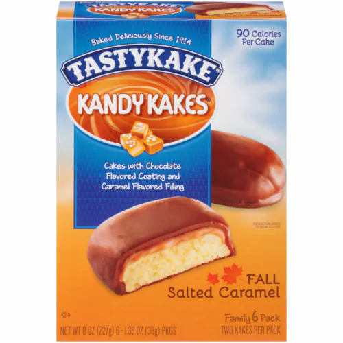 Tastykake Kandy Kakes, Fall Salted Caramel, Family