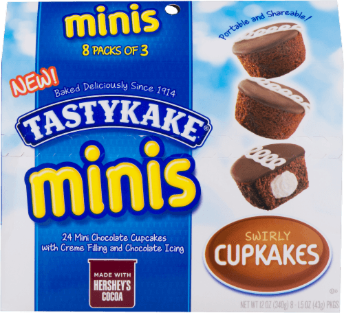 Tastykake Minis Swirly Cupkakes