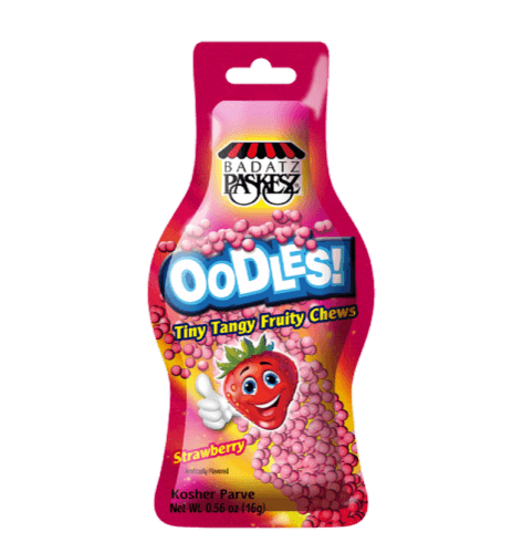 Paskesz Oodles Strawberry Tiny Tangy Fruity Chews