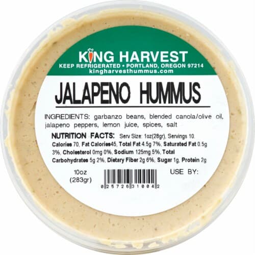 King Harvest Jalapeno Hummus