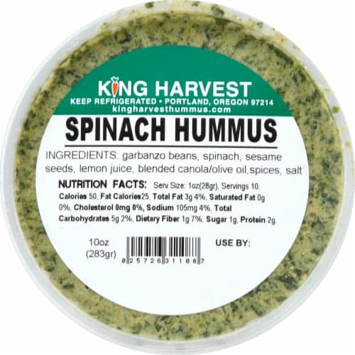 King Harvest Spinach Hummus