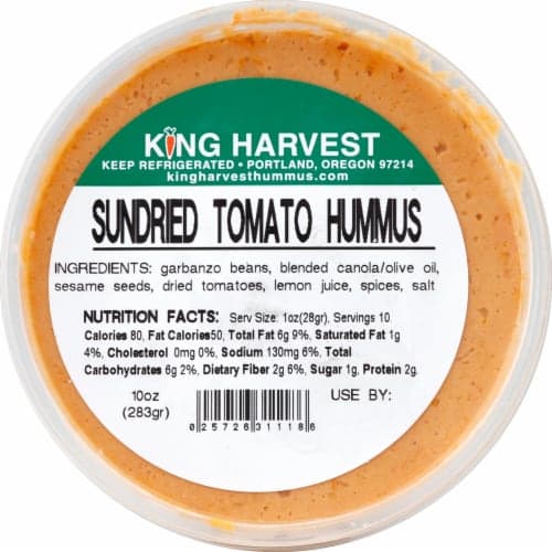 King Harvest Sundried Tomato Hummus