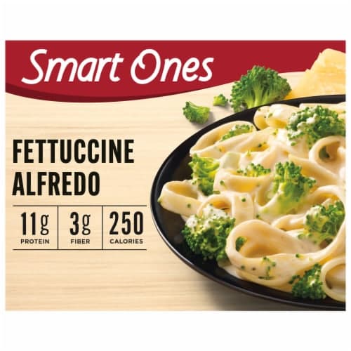 Smart Ones Fettuccine Alfredo With Broccoli & Creamy Alfredo Sauce  Meal