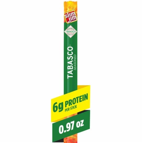 Slim Jim Giant Tabasco Flavor Smoked Meat