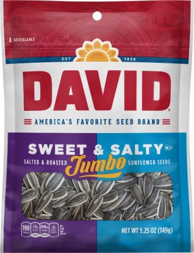 David Jumbo Sweet & Salty Sunflower Seeds