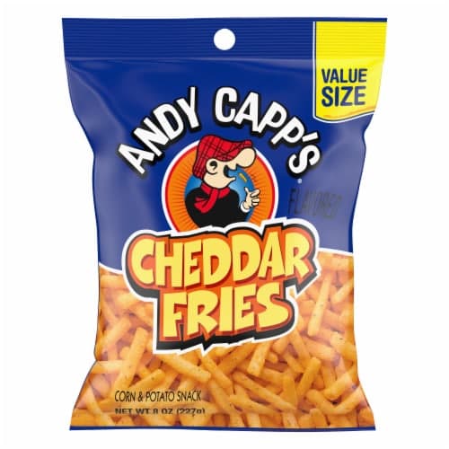 Andy Capp'S Cheddar Fries Chips Big Bag