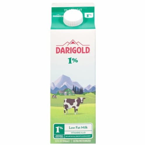Darigold One Ultra-Pasteurized 1% Low Fat Milk