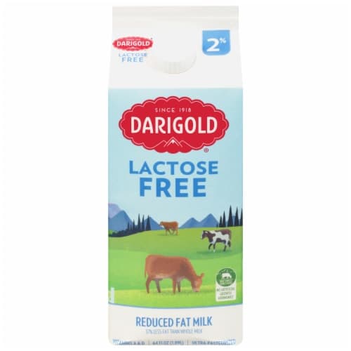 Darigold Reduced Fat Lactose Free Ultra-Pasteurized 2% Milk