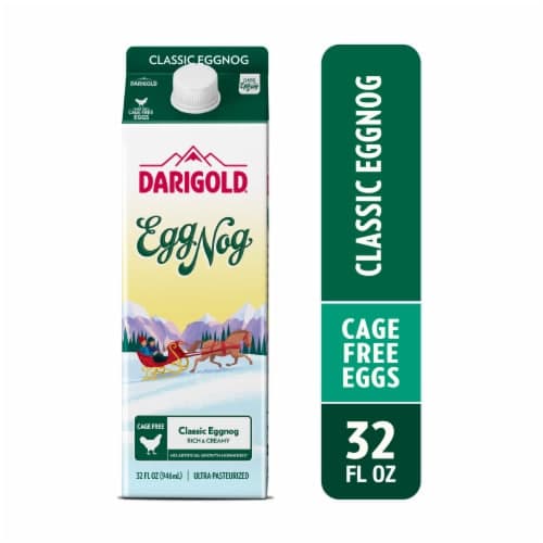 Darigold Egg Nog Quart Ultra Pasteurized Milk