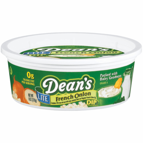 Dean'S French Onion Lite Dip Tub