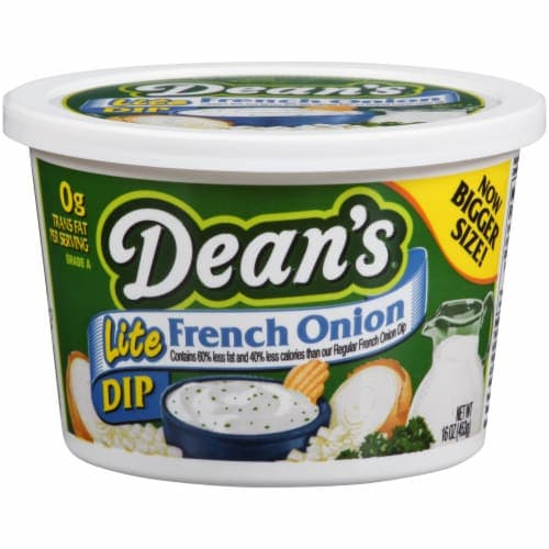 Dean'S Lite Dip French Onion