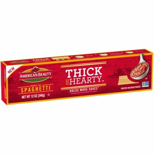 American Beauty Pasta, Thick And Hearty Spaghetti