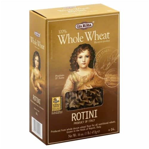 Gia Russa Rotini, 100% Whole Wheat