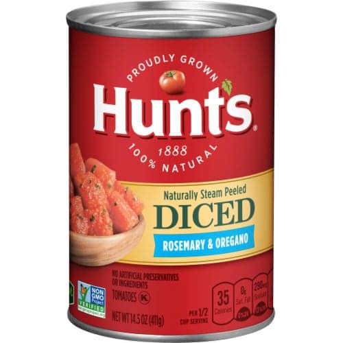 Hunt'S Diced Rosemary & Oregano Tomatoes