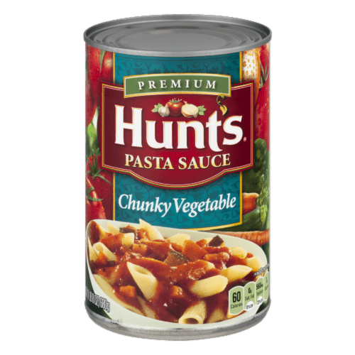 Hunt'S Pasta Sauce, Premium, Chunky Vegetables