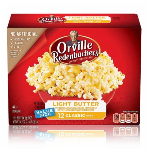 Orville Redenbacher'S Light Butter Microwave Popcorn