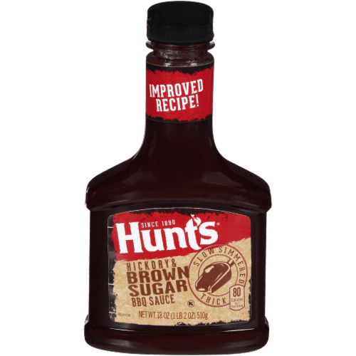 Hunt'S Hickory & Brown Sugar Bbq Sauce.