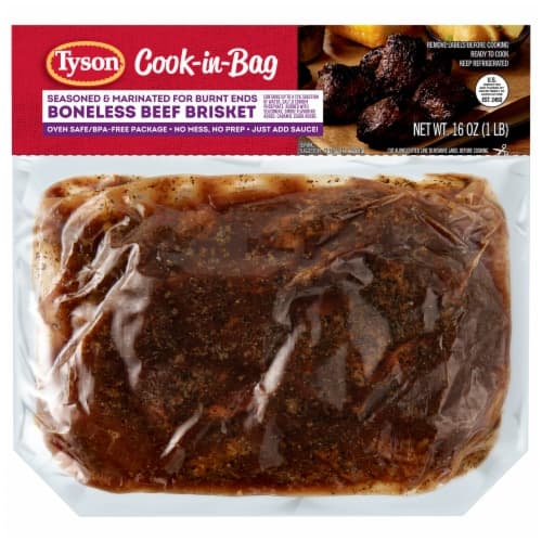 Tyson Seasoned & Marinated Cook-In-Bag Boneless Beef Brisket