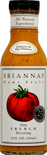 Briannas Dressing, Zesty French, Home Style