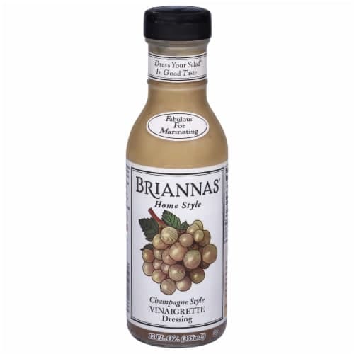 Briannas Dressing Home Style Vinaigrette Champagne Caper