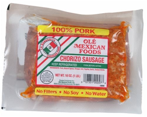 La Banderita Pork Chorizo Sausage