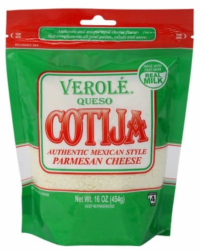 Verole Cotija, Grated