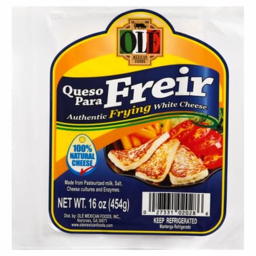 Ole Cheese, White, Authentic Frying