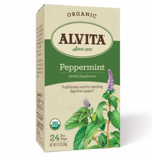 Alvita Organic Peppermint Herbal Tea