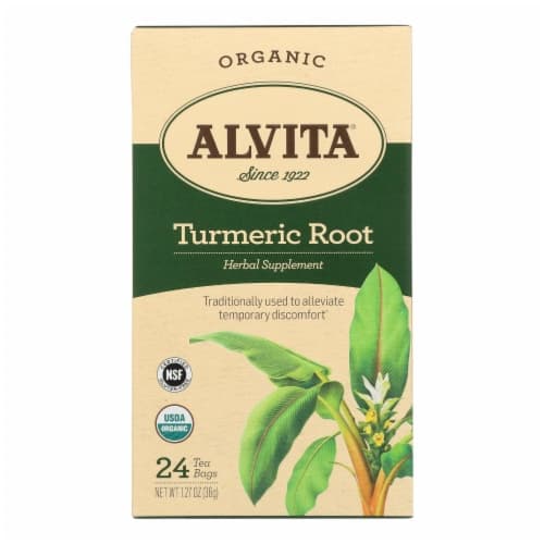 Alvita Organic Tumeric Root Herbal Tea