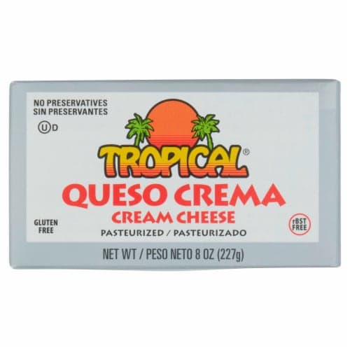 Tropical Cream Cheese, Pasteurized