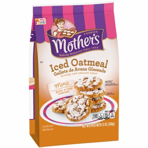 Mother'S Cookies, Iced Oatmeal Minis