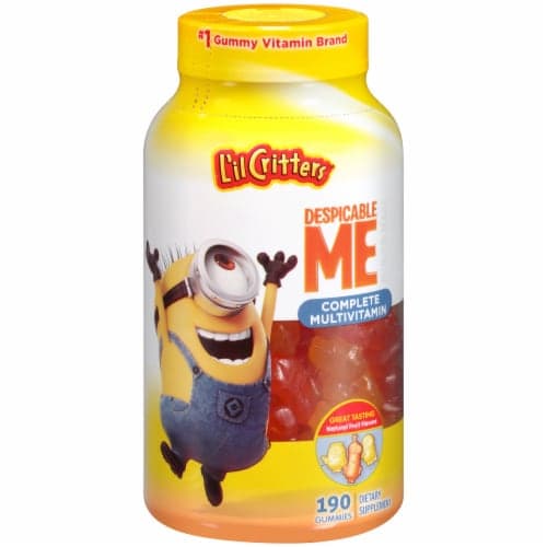 Lil Critters Despicable Me Minion Multivitamin Gummies