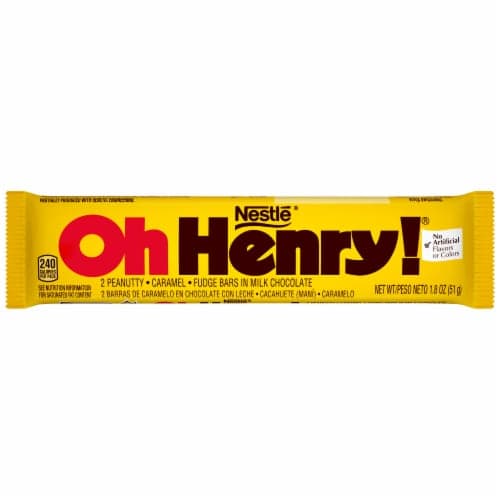 Oh Henry! Candy Bar. Wrapper