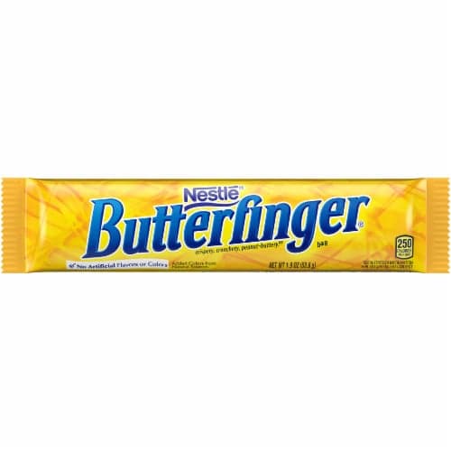 Butterfinger Candy Bar. Wrapper