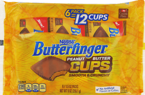Butterfinger Peanut Butter Cups Full Size