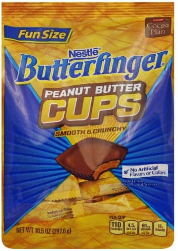 Butterfinger Peanut Butter Cups, Fun Size