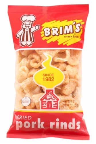 Brims Pork Rinds, Fried, Original