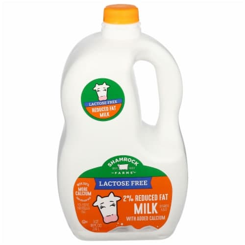 Shamrock Farms Lactose Free 2% Reduced Fat Milk With Added Calcium
